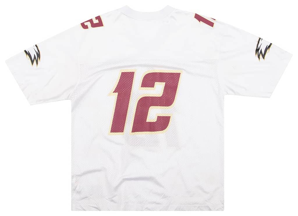 2007 Boston College Eagles #12 adidas Jersey (Away) M