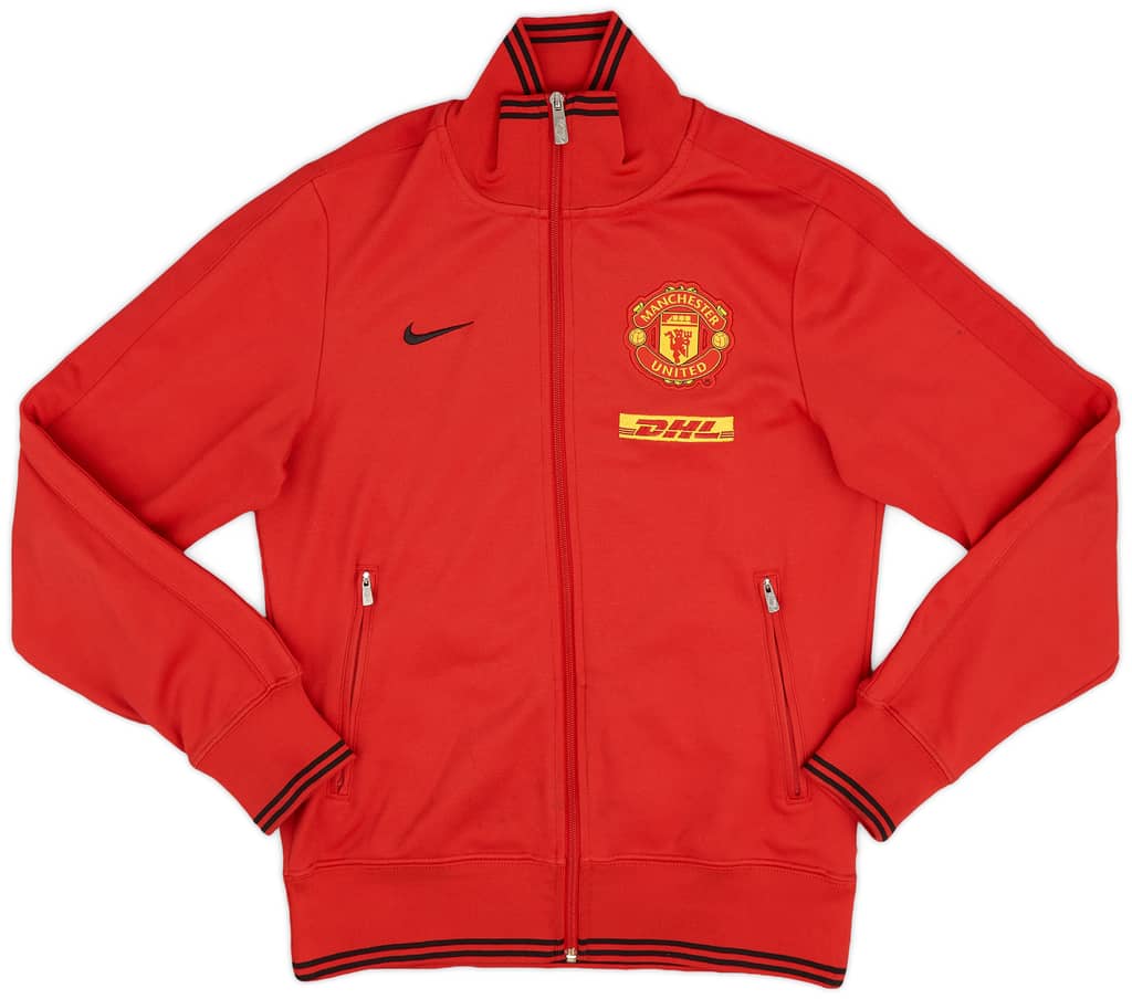 2012-13 Manchester United Nike N98 Track Jacket - 9/10 - (S)