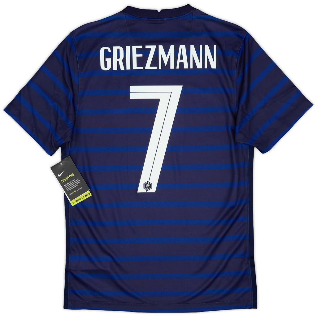 2020-21 France Home Shirt Griezmann #7 (S)