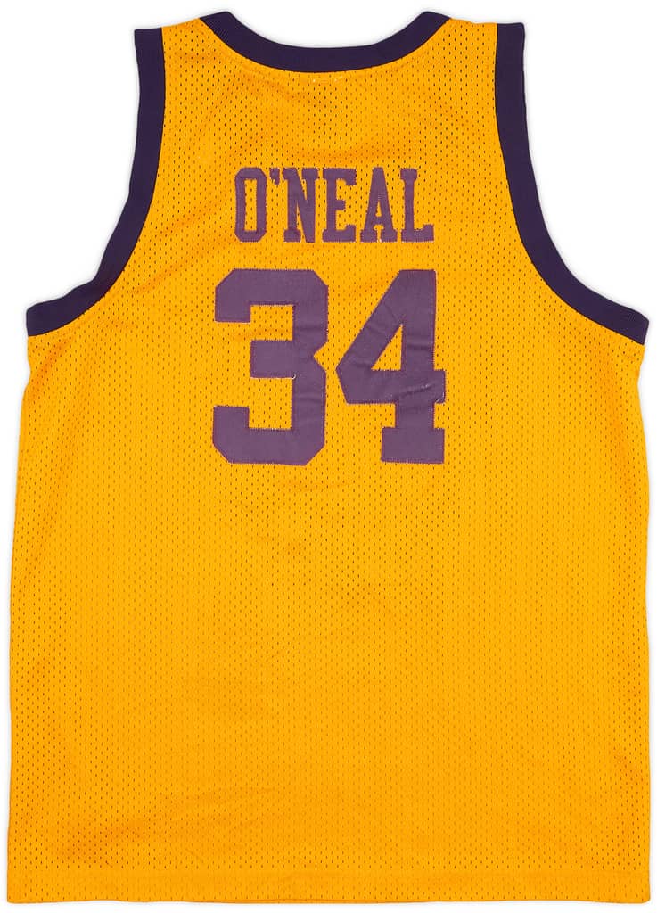 1957-58 Minnesota Lakers O'Neal #34 Nike Rewind Swingman Jersey - 6/10 - (L.Boys)