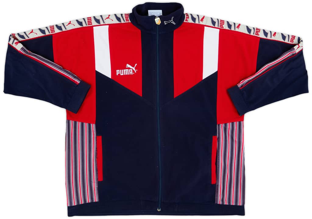 1994-96 Atletico Madrid Puma Track Jacket - 7/10 - (XL)