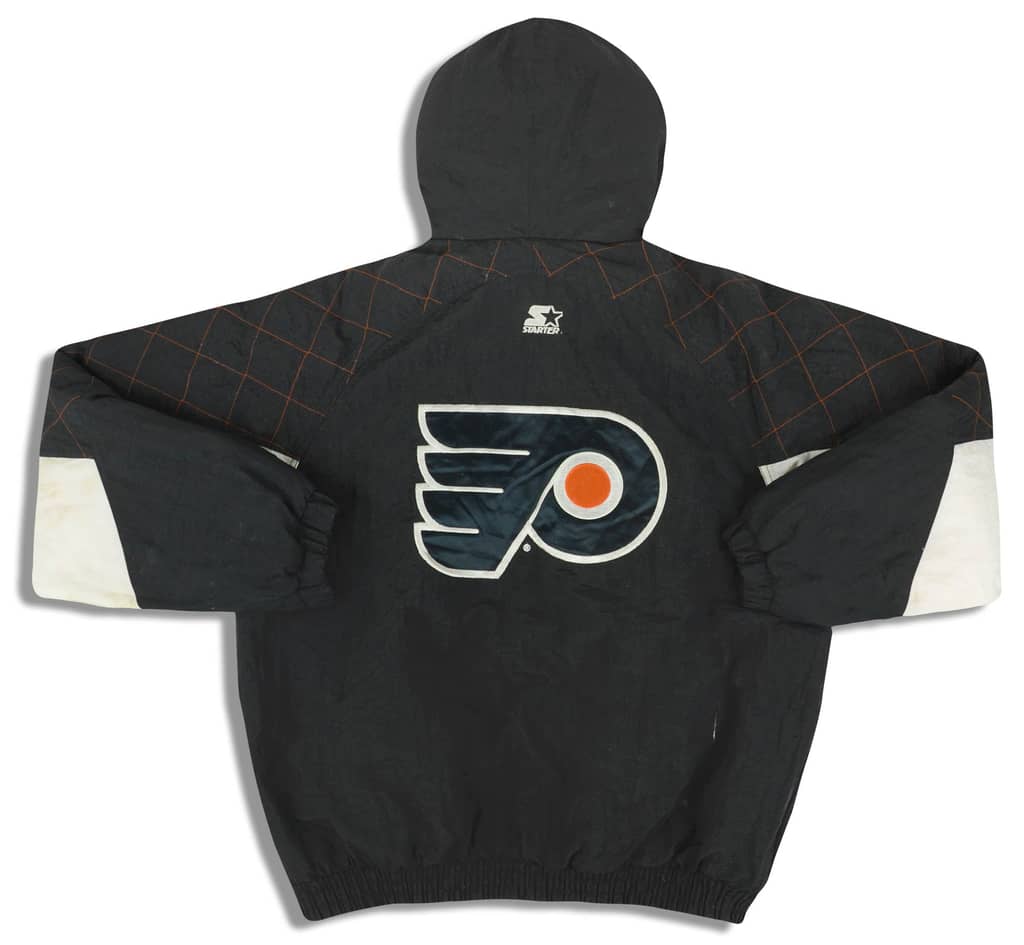 1990s Philadelphia Flyers Starter Rain Coat L
