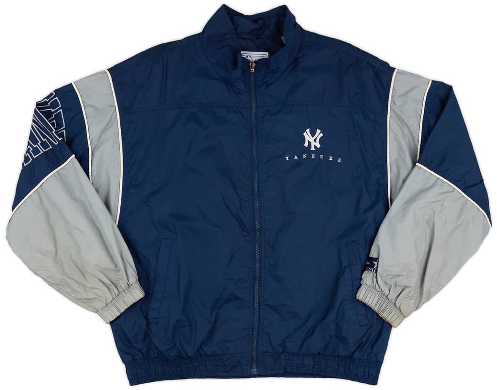 1990s New York Yankees Starter Rain Jacket - 8/10 - (L)