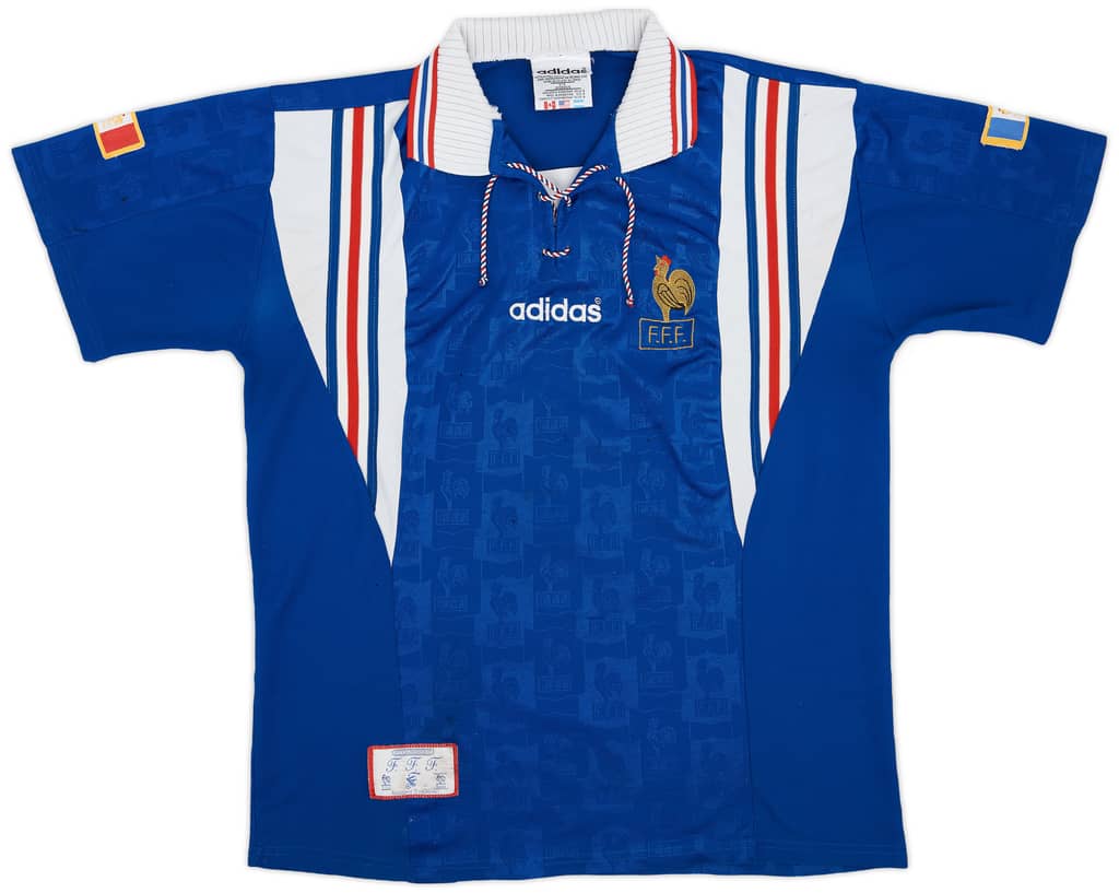 1996-98 France 'Made In Argentina' Home Shirt - 6/10 - (XL)