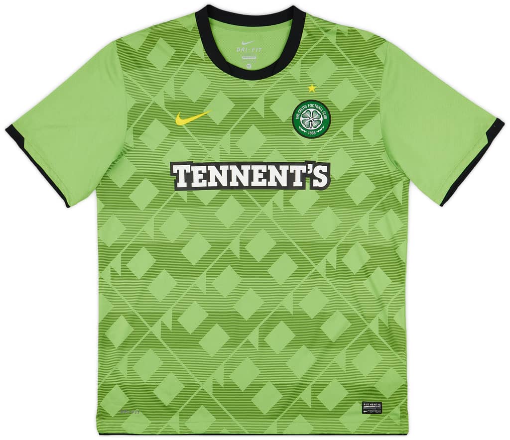 2010-11 Celtic Away Shirt - 9/10 - (XL)