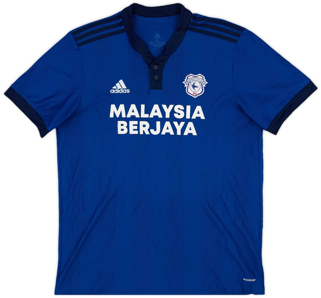 2021-22 Cardiff Home Shirt - 9/10 - (XL)