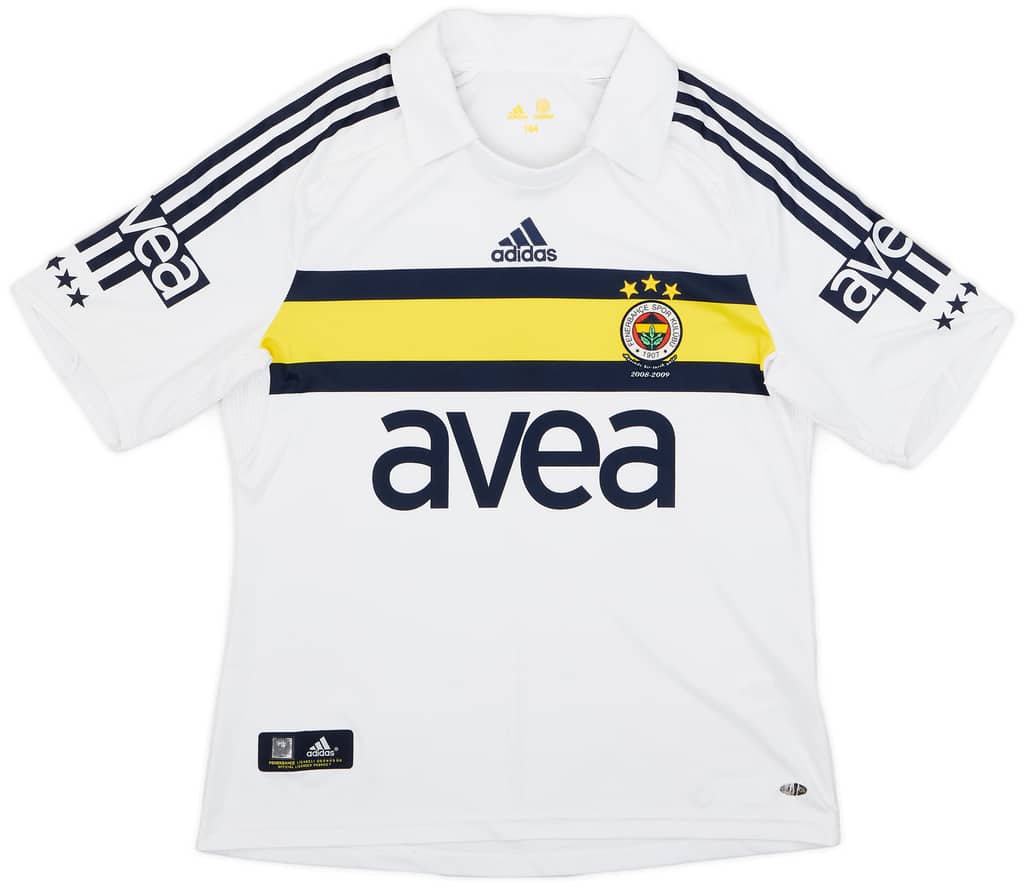 2008-09 Fenerbahce Away Shirt - 7/10 - (XL.Boys)