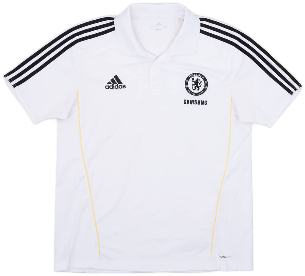 2011-12 Chelsea adidas Polo Shirt - 7/10 - (S)