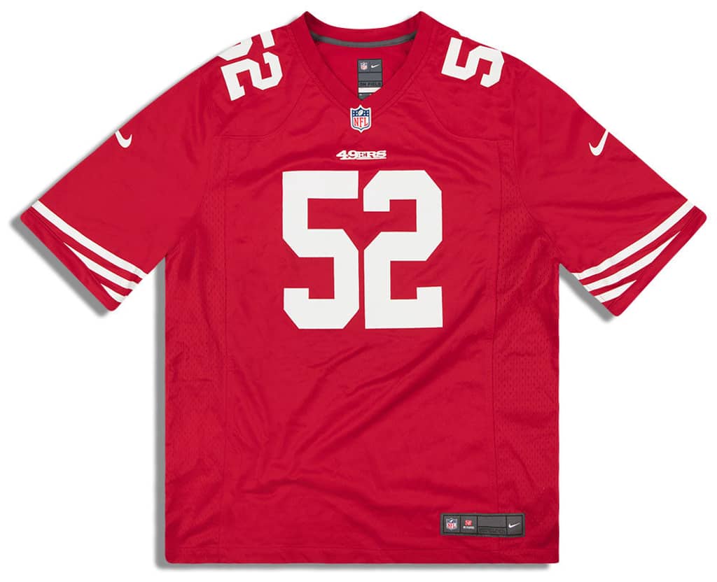2012-14 San Francisco 49ers Willis #52 Nike Game Jersey (Home) XL