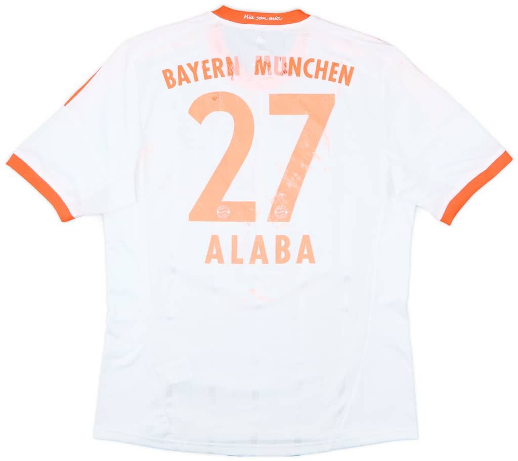 2012-13 Bayern Munich Away Shirt Alaba #27 - 4/10 - (L)