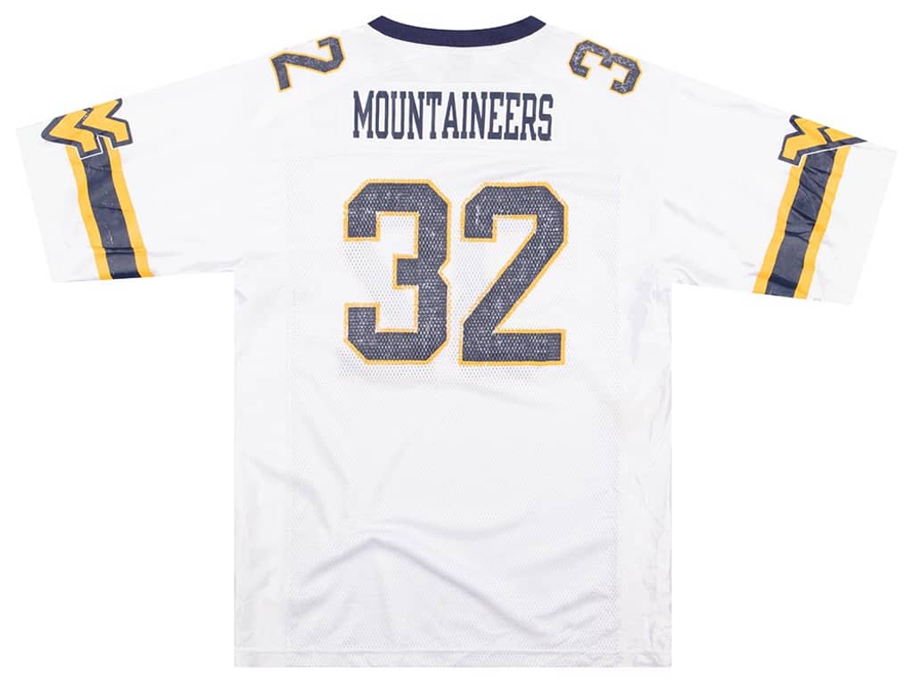 1990s West Virginia Mountaineers #32 Starter Jersey (Away) M