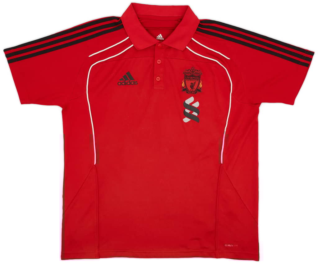 2010-11 Liverpool adidas Polo Shirt - 7/10 - (L/XL)