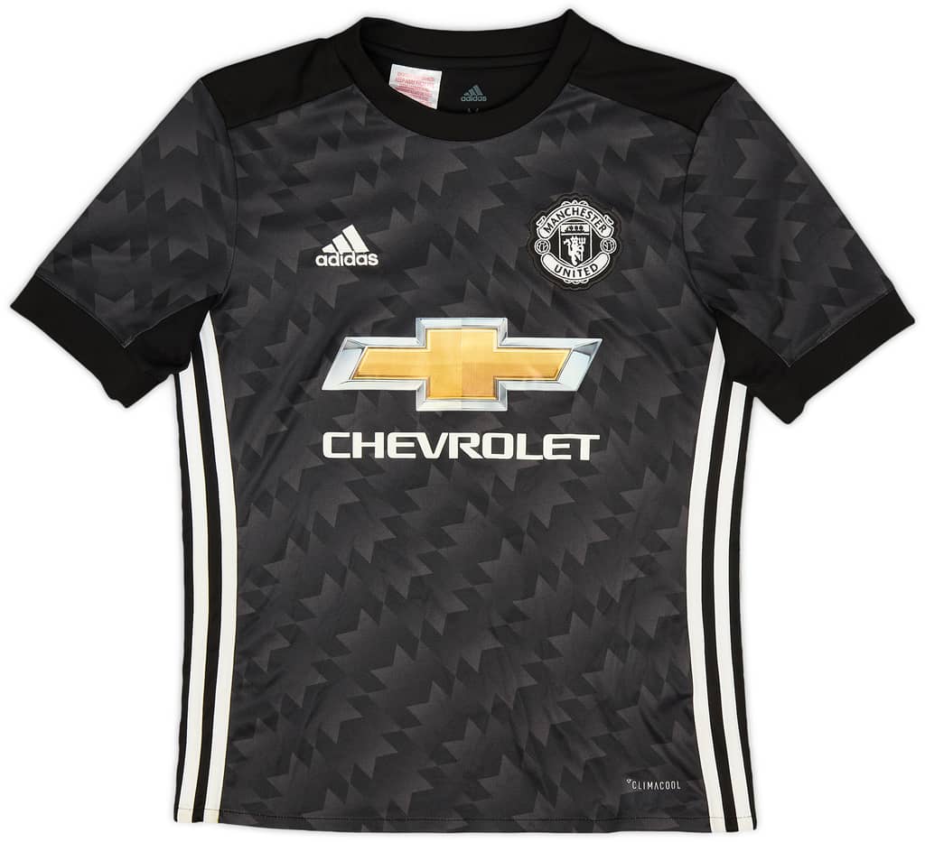 2017-18 Manchester United Away Shirt Lukaku #9 - 9/10 - (M.Boys)