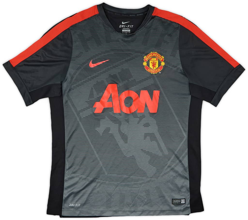 2015-16 Manchester United adidas Training Shirt - 8/10 - (L)