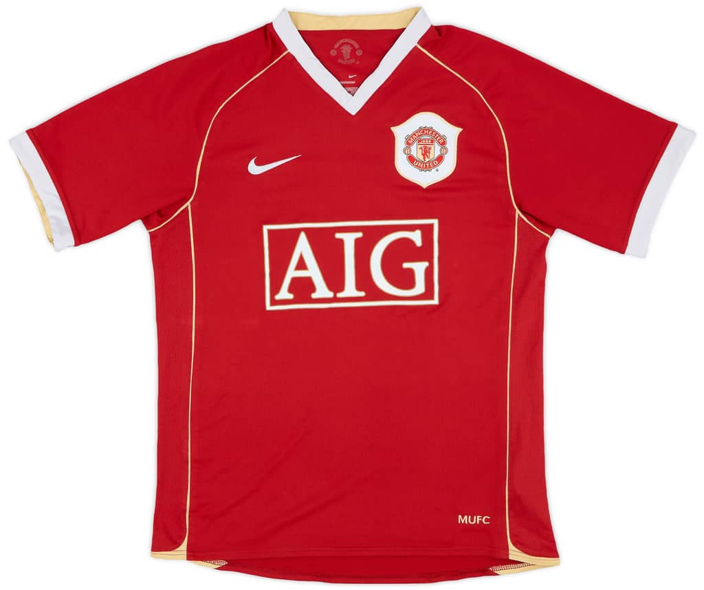 2006-07 Manchester United Home Shirt Rooney #8 - 6/10 - (S)