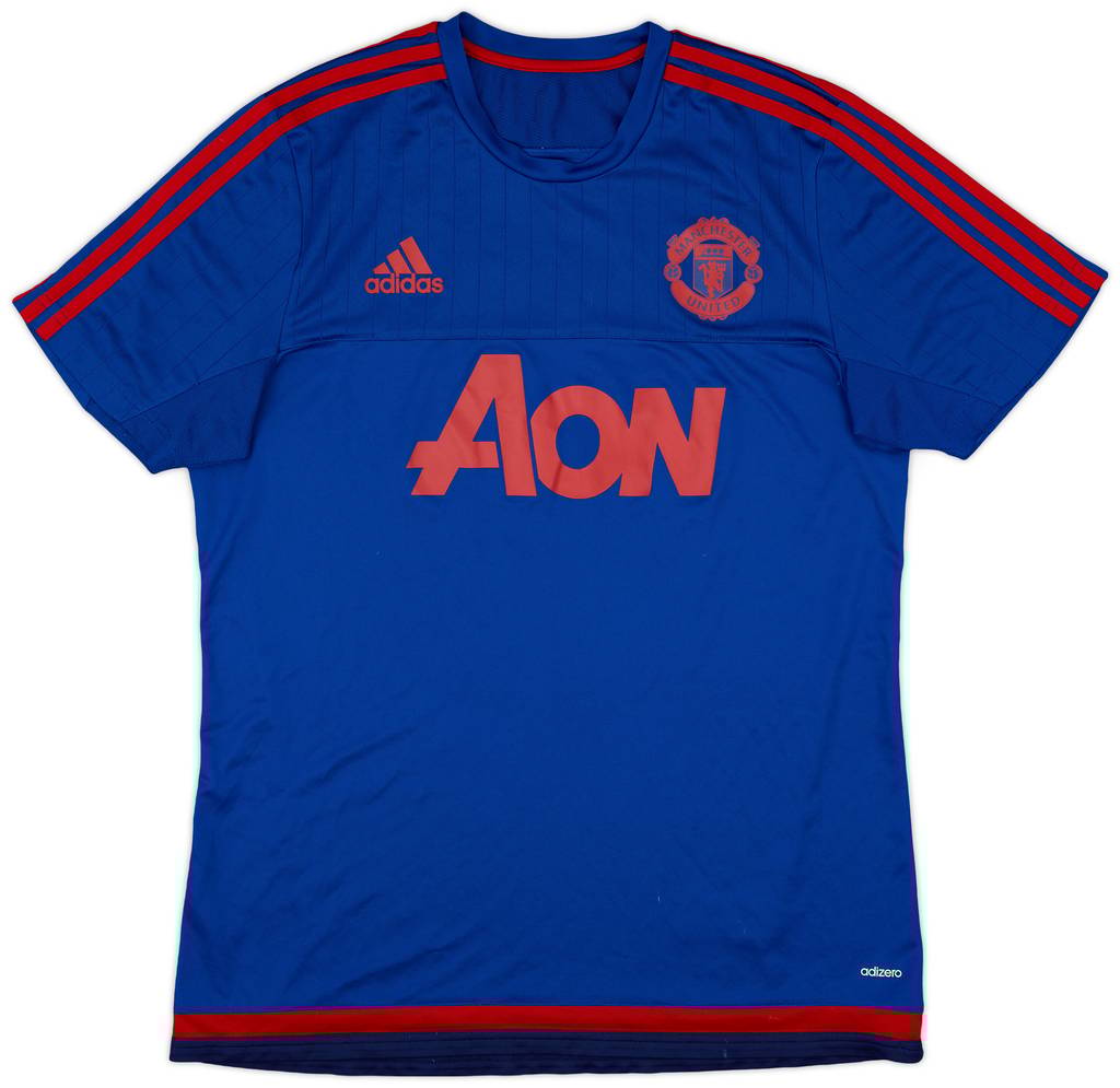 2015-16 Manchester United adidas Training Shirt - 7/10 - (L)