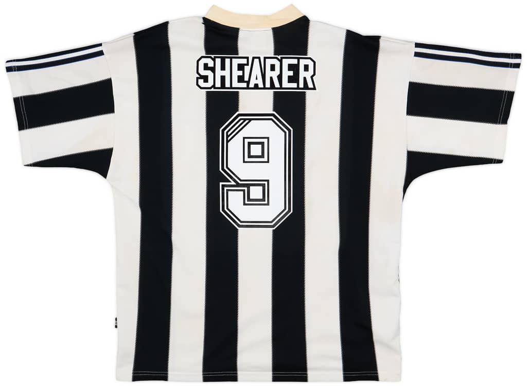 1995-97 Newcastle Home Shirt Shearer #9 - 5/10 - (XL)