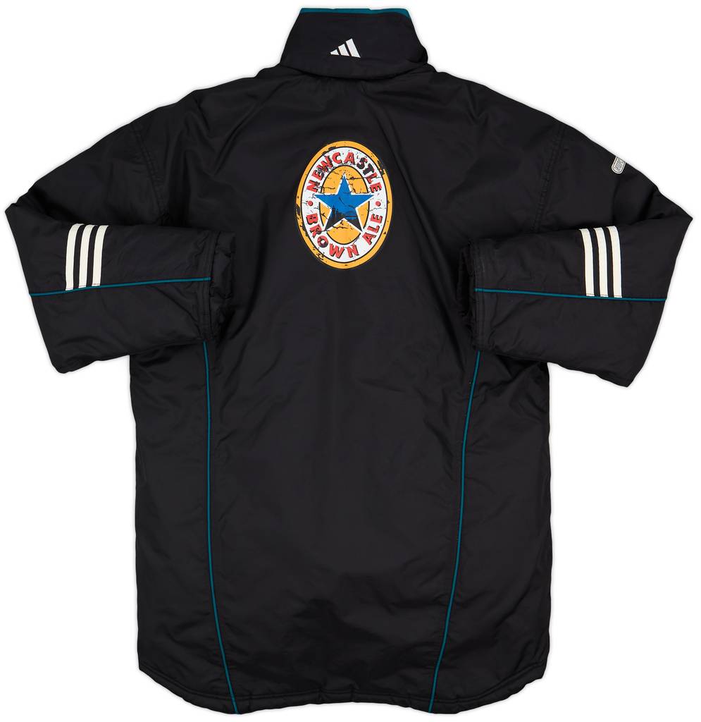 1999-00 Newcastle adidas Padded Bench Coat - 6/10 - (S)