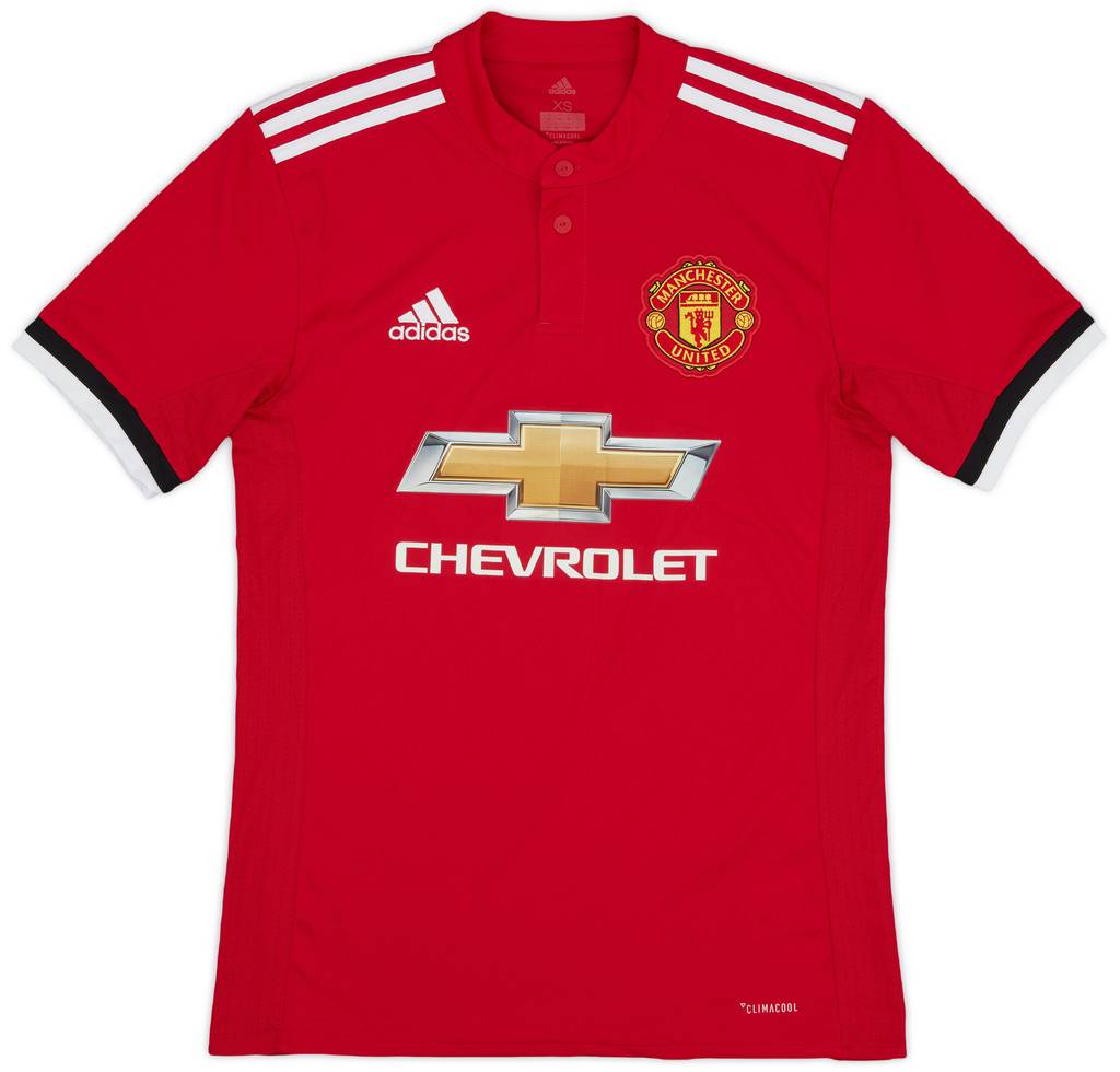 2017-18 Manchester United Home Shirt Mata #8 - 10/10 - (XS)