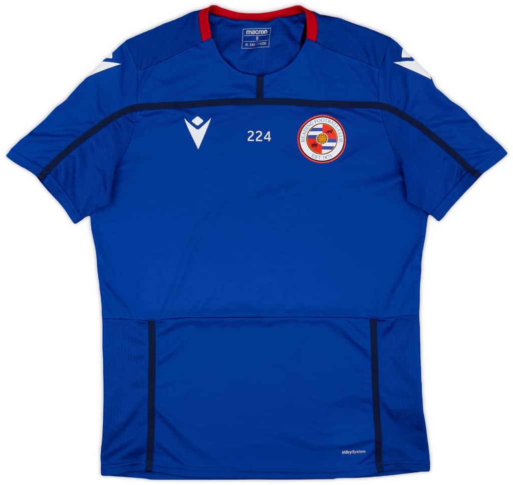 2019-20 Reading Player Issue Macron Training Shirt #224 - 9/10 - (S)