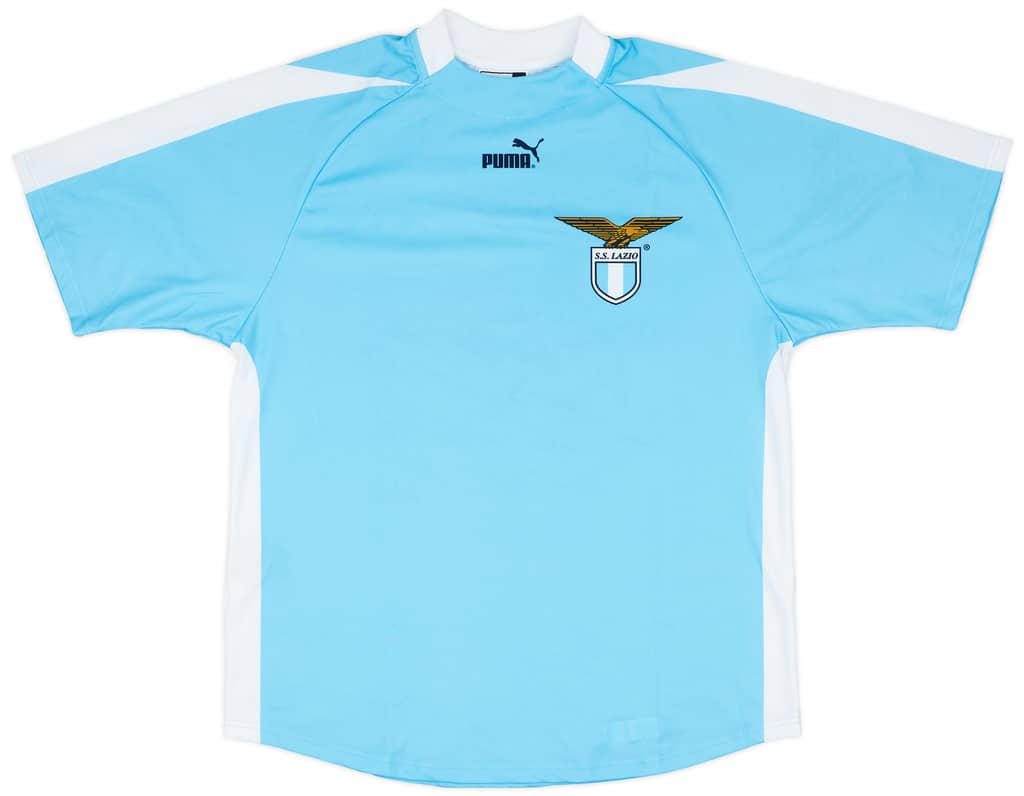 2003-04 Lazio 'Signed' Basic Home Shirt - 8/10 - (M)