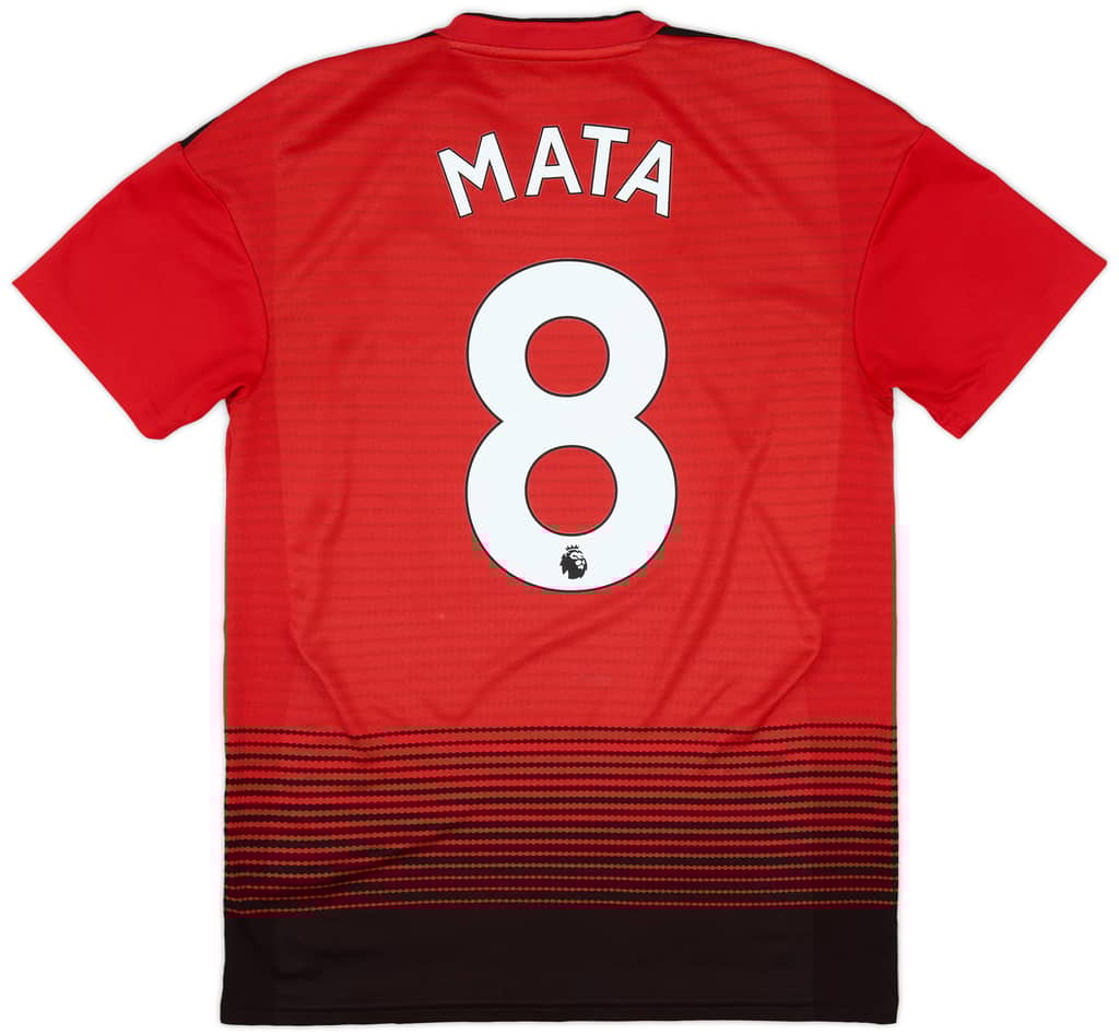 2018-19 Manchester United Home Shirt Mata #8 - 6/10 - (S)
