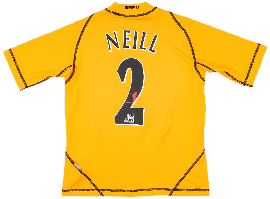 2003-04 Blackburn Away Shirt Neill #2 - 4/10 - (S)