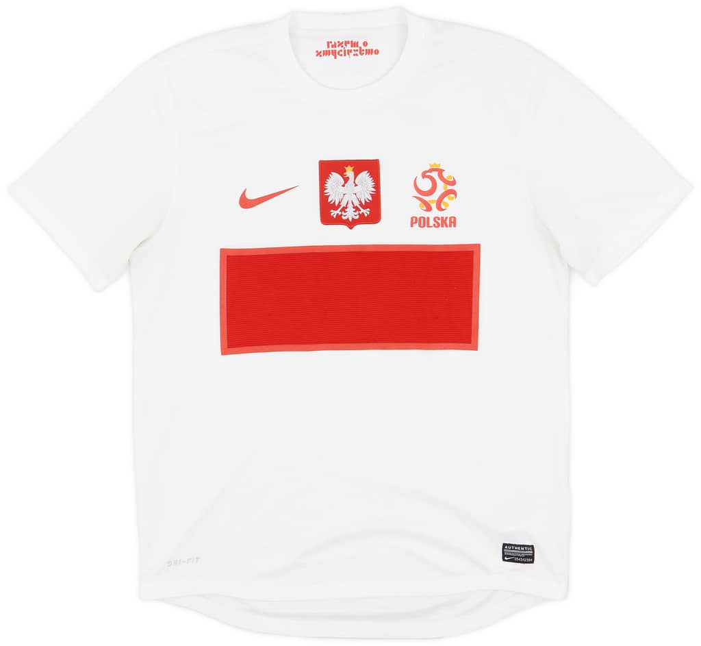 2012-13 Poland Home Shirt - 8/10 - (M)
