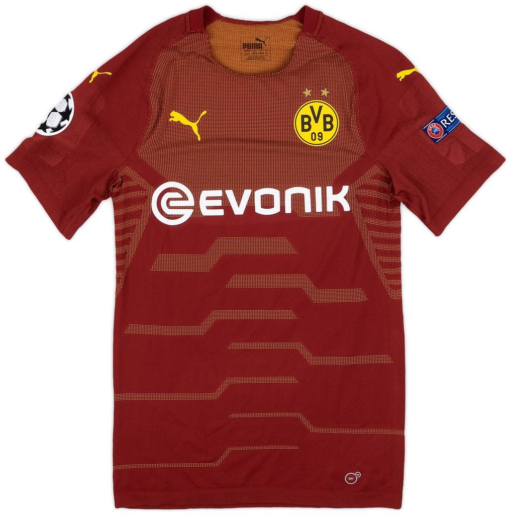 2018-19 Borussia Dortmund Player Issue Champions League Third Shirt Toprak #36
