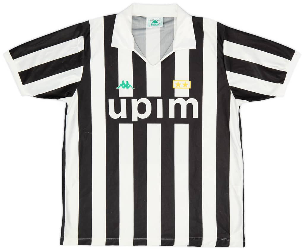 1991-92 Juventus Home Shirt - 8/10 - (L)