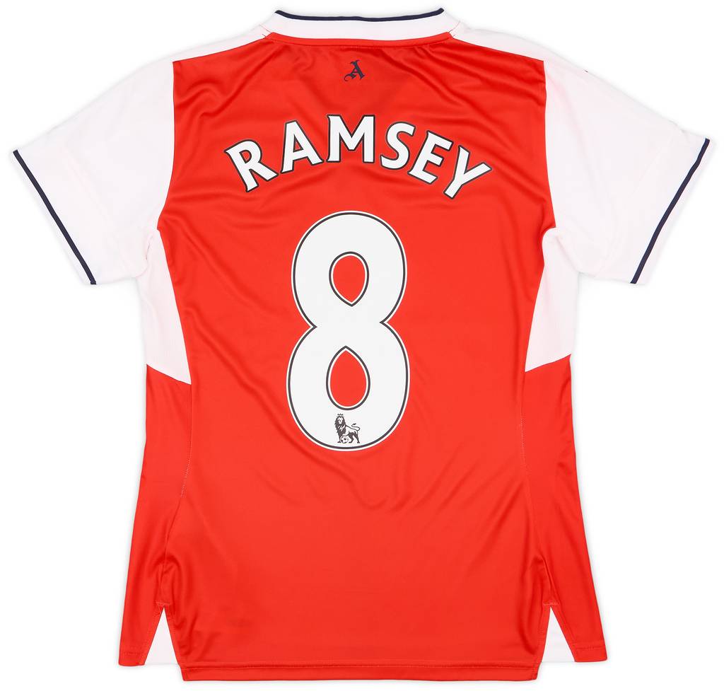 2016-17 Arsenal Home Shirt Ramsey #8 (Women's S)