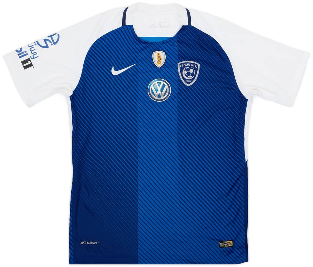 2017-18 Al Hilal Home Shirt - 9/10 - (XL)