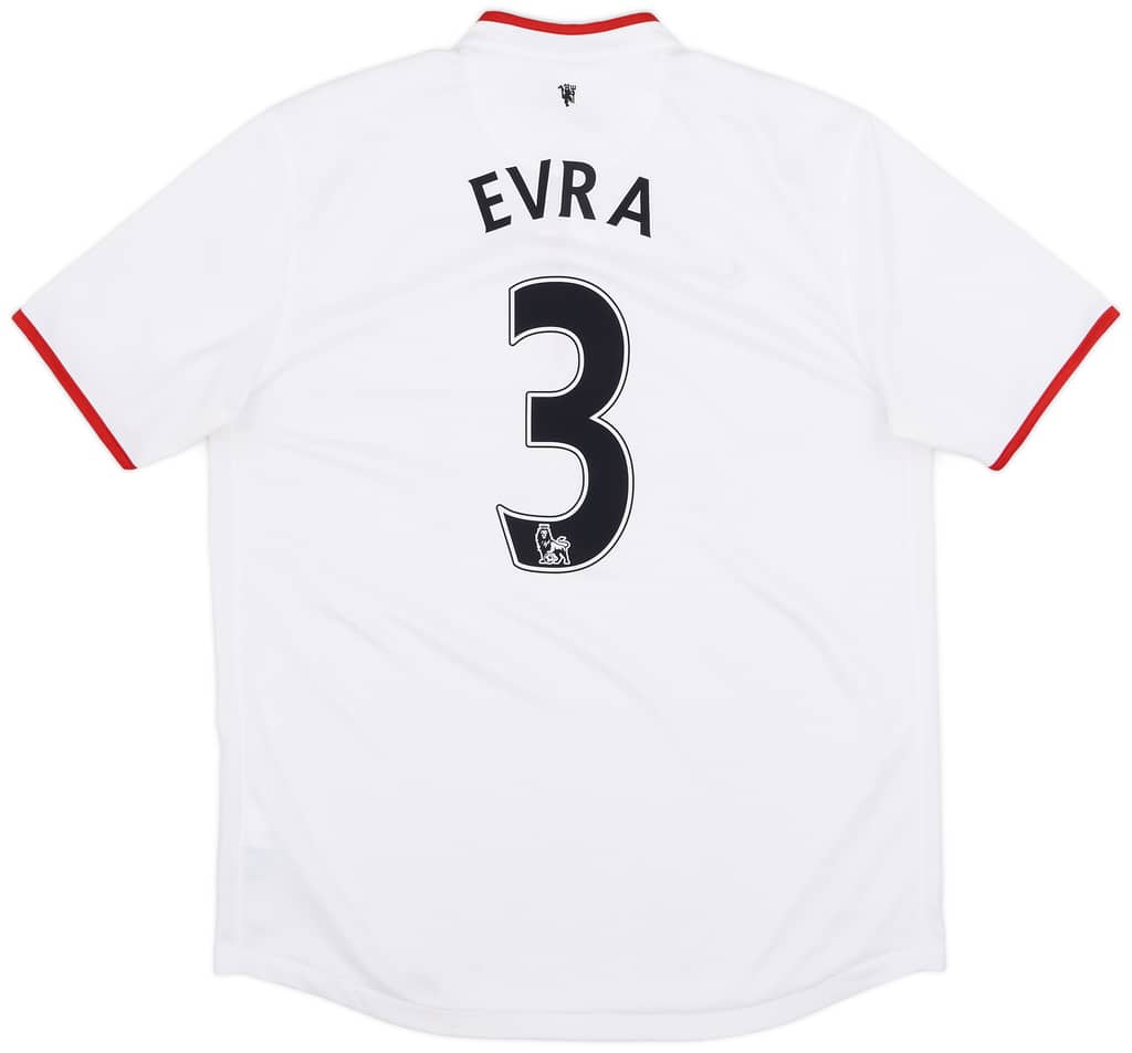 2012-14 Manchester United Away Shirt Evra #3 - 7/10 - (L)