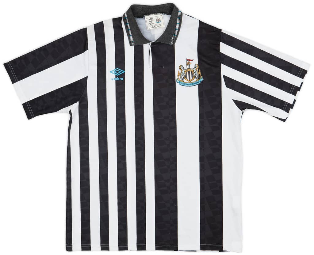 1991-93 Newcastle Home Shirt - 6/10 - (L)