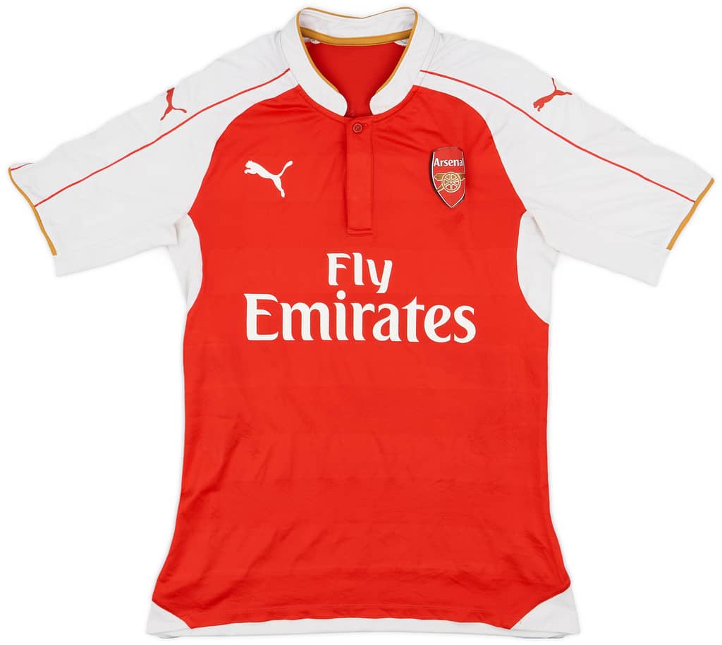 2015-16 Arsenal Home Shirt Arteta #8 - 7/10 - (S)
