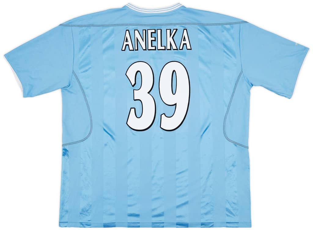 2003-04 Manchester City Home Shirt Anelka #39 - 7/10 - (XXL)
