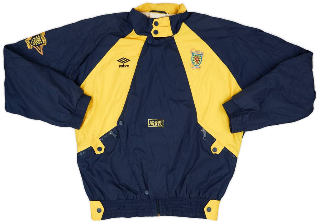 1990-92 Scotland Umbro Track Jacket - 8/10 - (M)