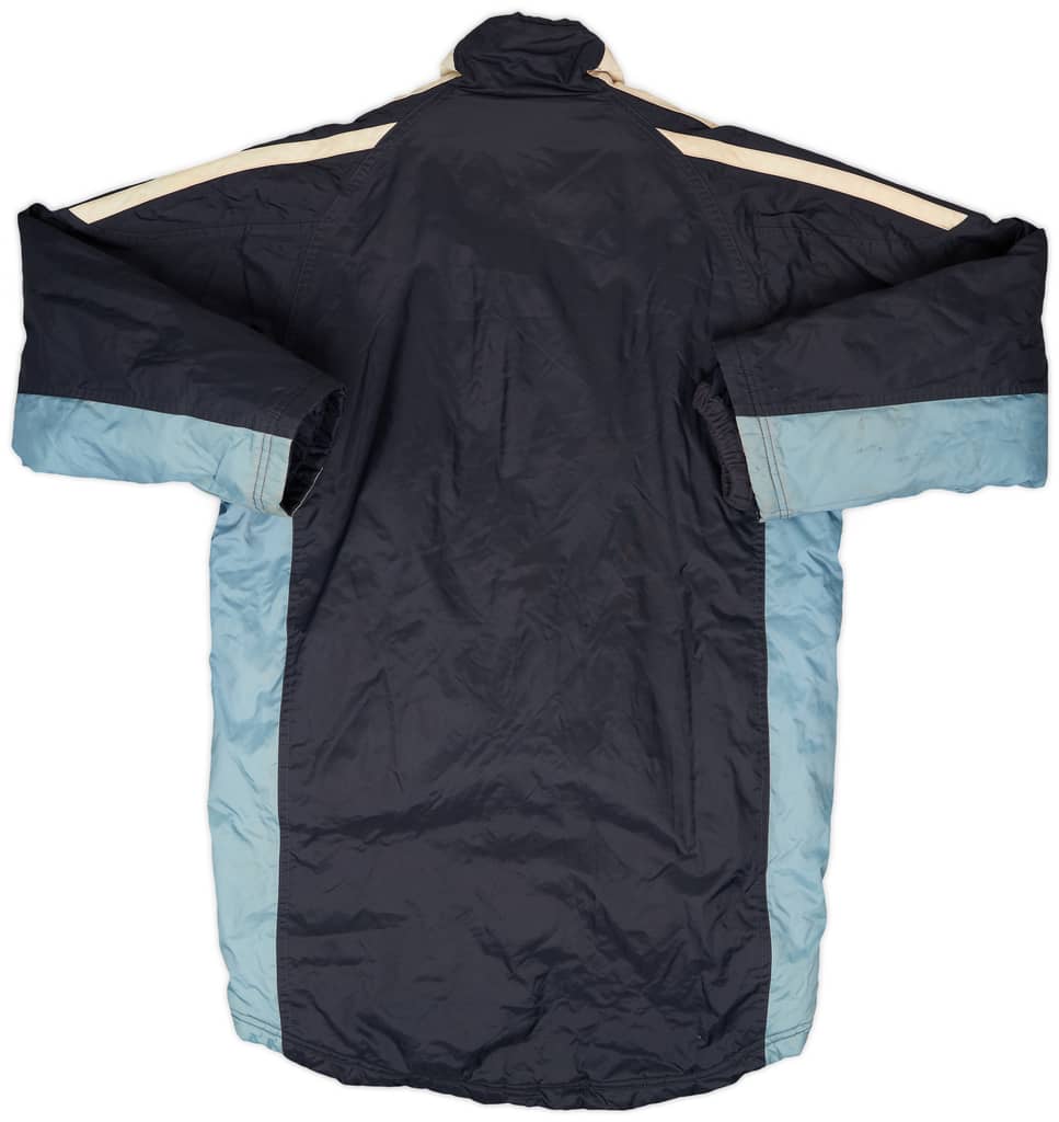 2004-05 Olympique Marseille adidas Padded Bench Coat - 6/10 - (XL.Boys)