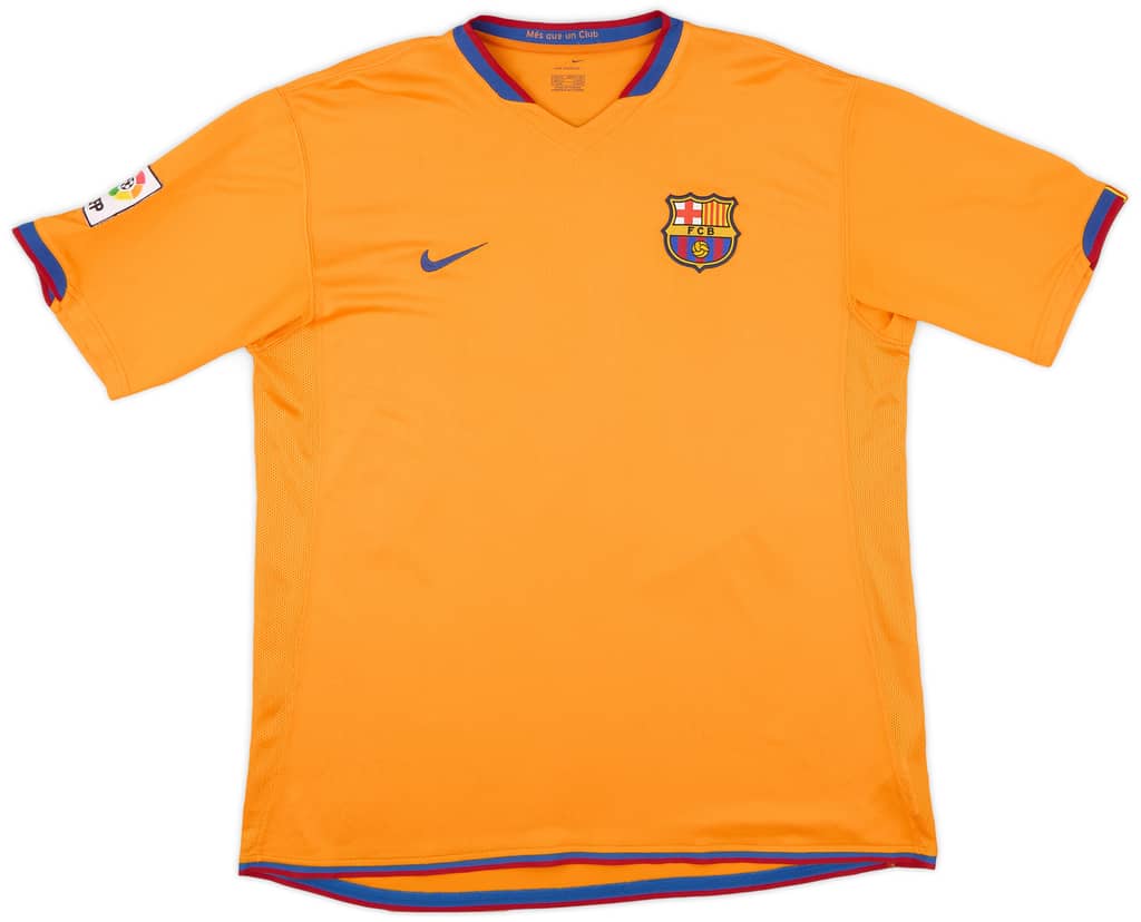 2006-08 Barcelona Away Shirt Messi #19 - 8/10 - (XL)