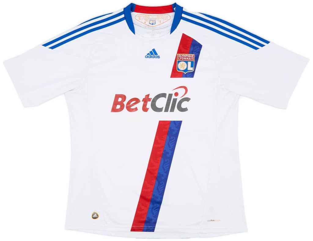 2010-11 Lyon Home Shirt M.Bastos #11 - 7/10 - (XL)