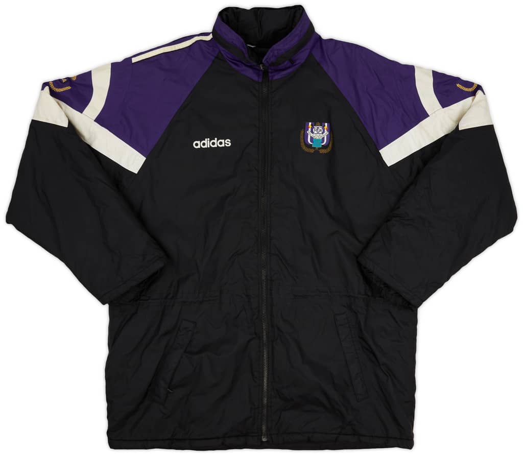 1997-98 Anderlecht adidas Padded Bench Jacket - 8/10 - (L)
