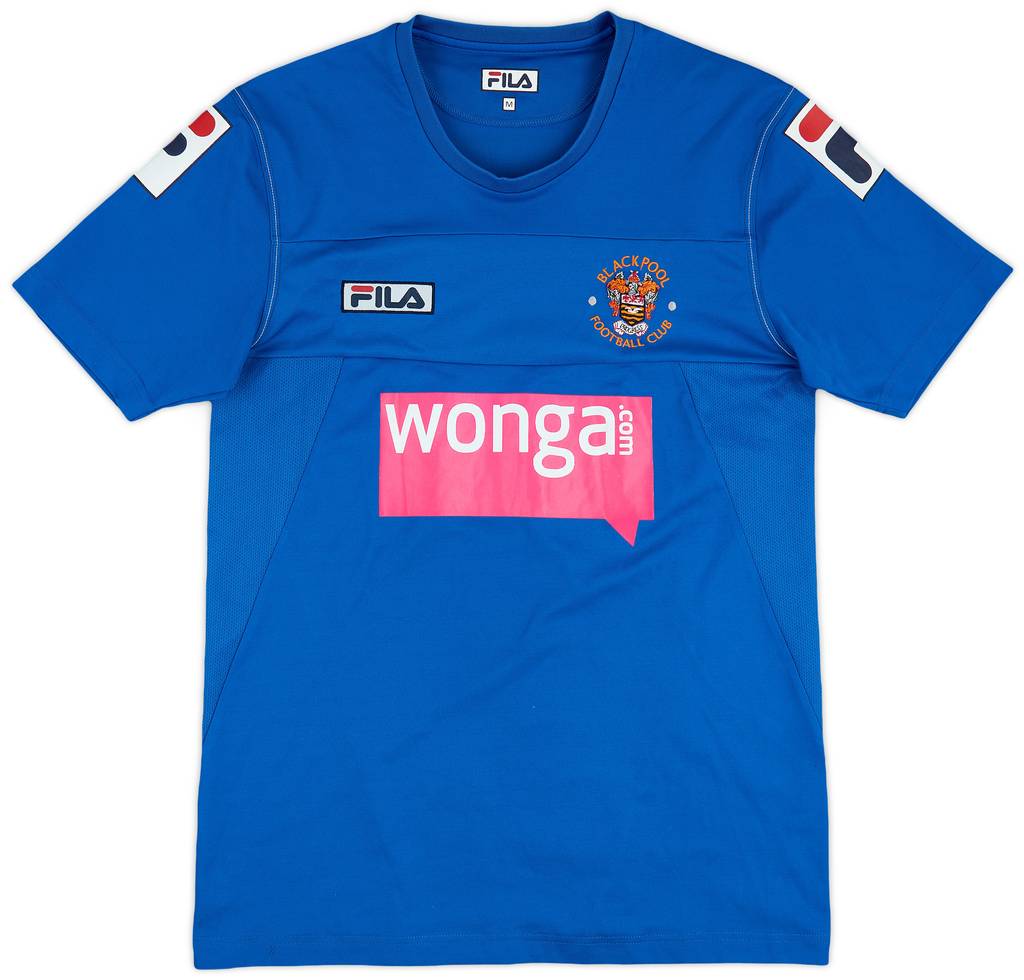 2011-12 Blackpool Fila Training Shirt - 8/10 - (M)
