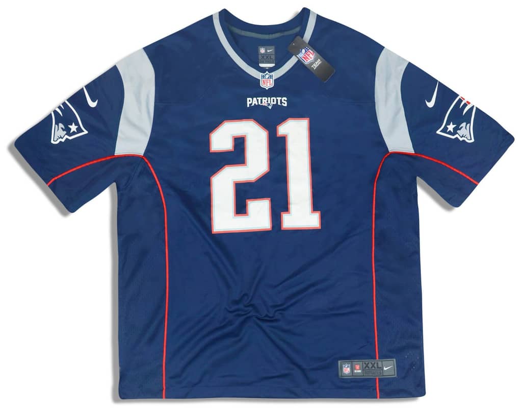 2018-19 New England Patriots Harmon #21 Nike Game Jersey (Home) XXL - W/Tags