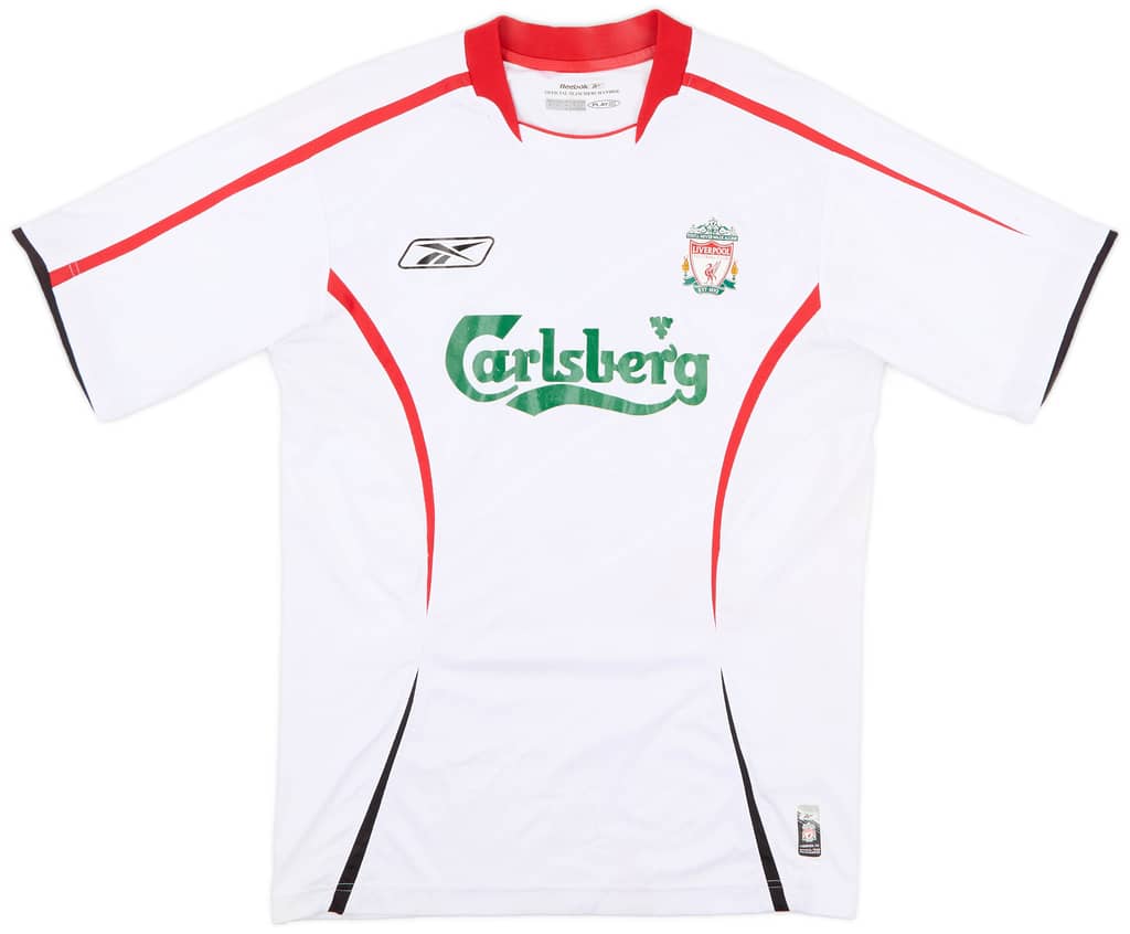 2005-06 Liverpool Away Shirt Gerrard #8 - 5/10 - (S)