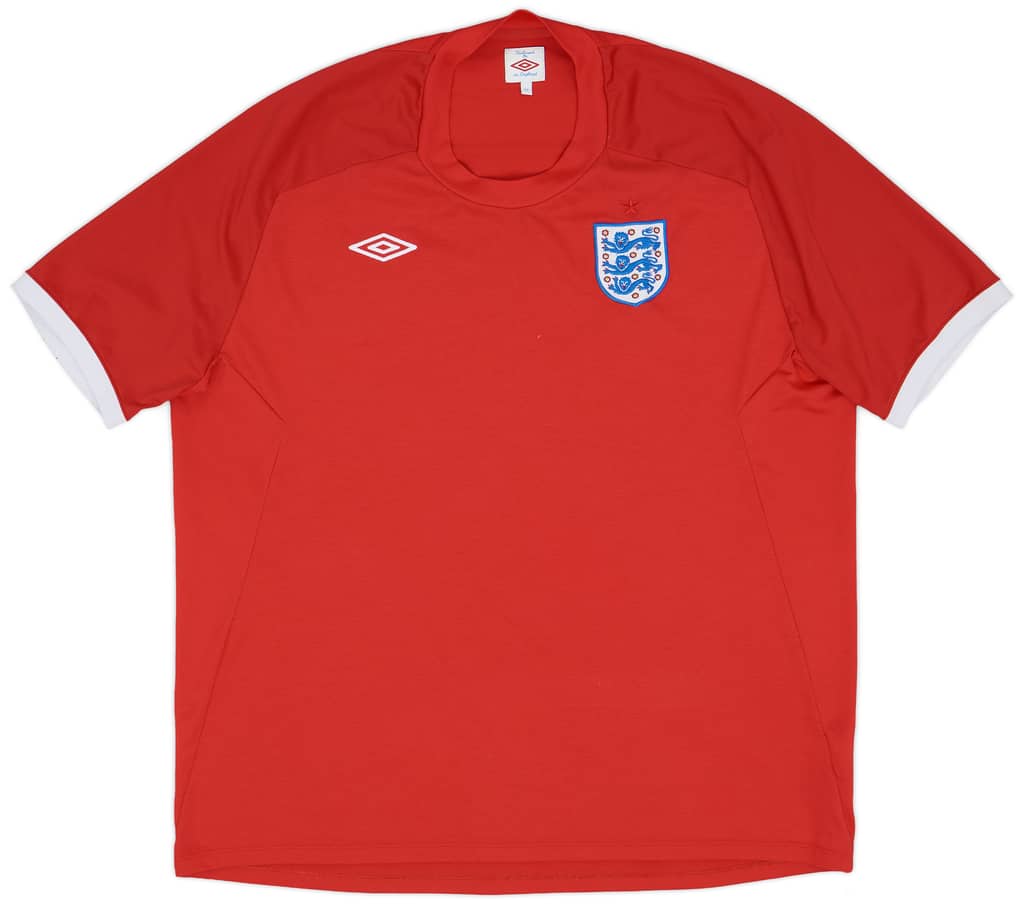 2010-11 England Away Shirt - 8/10 - (3XL)
