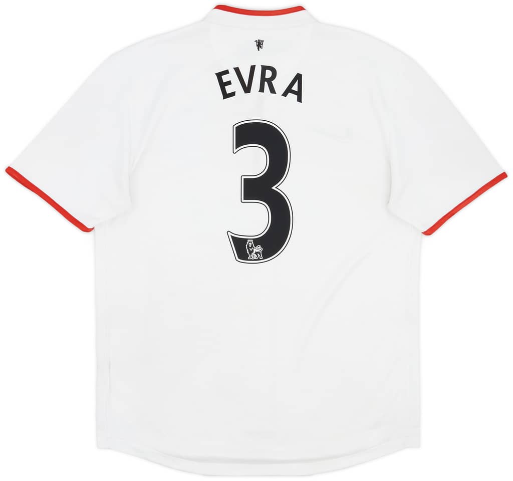 2012-14 Manchester United Away Shirt Evra #3 - 6/10 - (M)