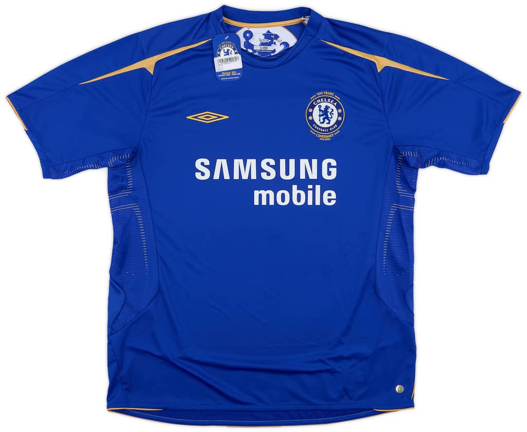 2005-06 Chelsea Centenary Home Shirt Lampard #8 (XL)