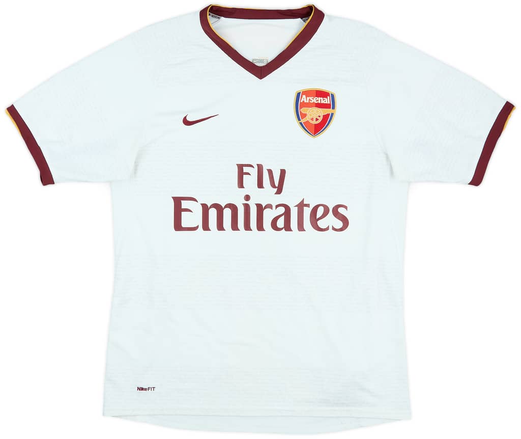 2007-08 Arsenal Away Shirt Gilberto #19 - 6/10 - (S)