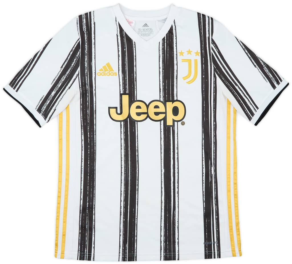 2020-21 Juventus Home Shirt - 9/10 - (XL.Boys)