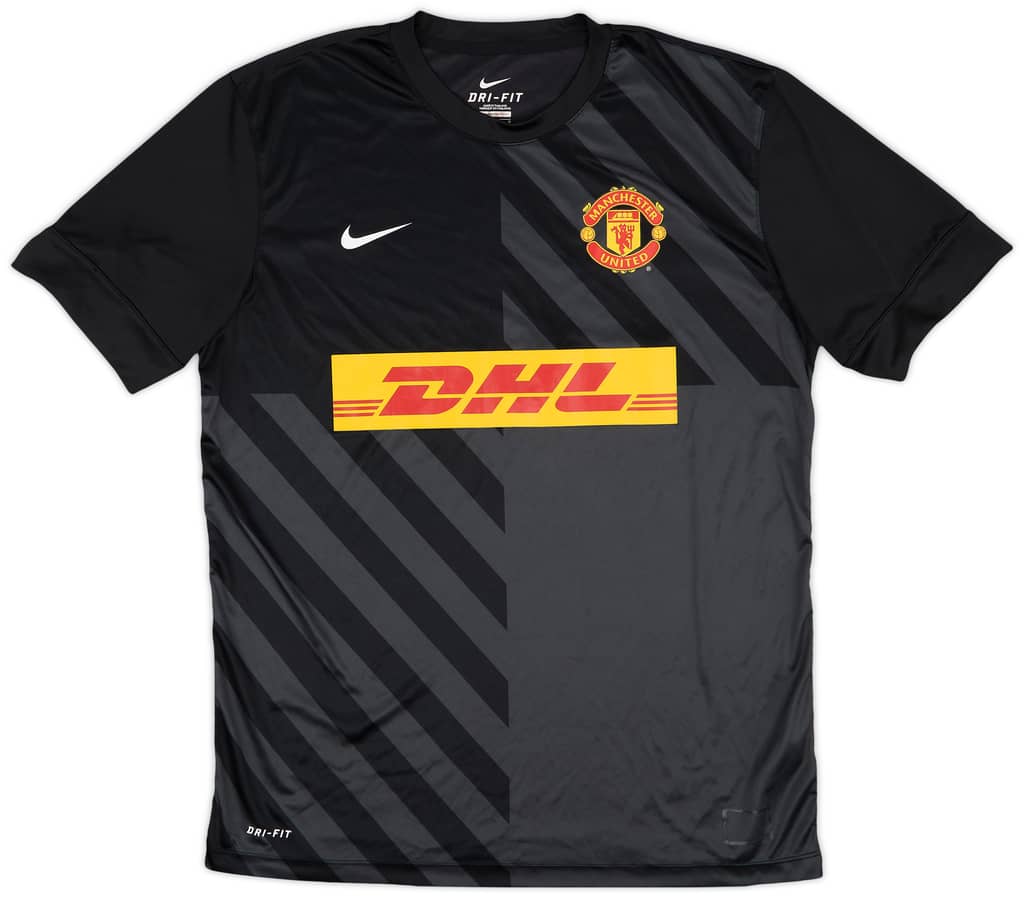 2012-13 Manchester United Nike Training Shirt - 8/10 - (L)
